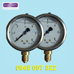 Đồng hồ đo áp suất có dầu MR10F (0...6bar)